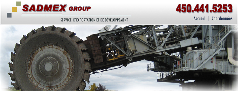 Sadmex - Service  d'exportation et de d&eacute;veloppement usinage et fabrication de pi&egrave;ces