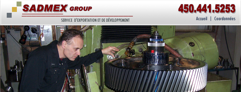 Sadmex - Service  d'exportation et de d&eacute;veloppement usinage et fabrication de pi&egrave;ces